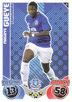 Magaye Gueye Everton 2010/11 Topps Match Attax #141